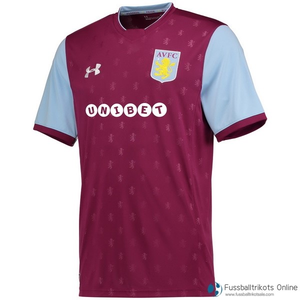 Aston Villa Trikot Heim 2017-18 Fussballtrikots Günstig